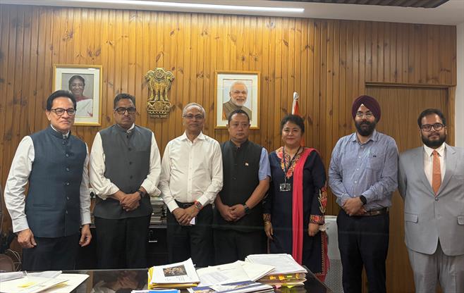 Interaction with Secretary, M/o DoNER